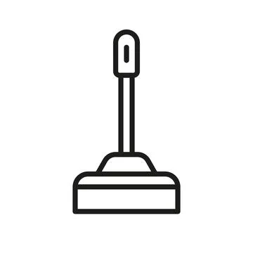 Sponge mop icon vector design templates simple and modern Stock Illustration