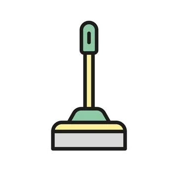 Sponge mop icon vector design templates simple and modern Stock Illustration