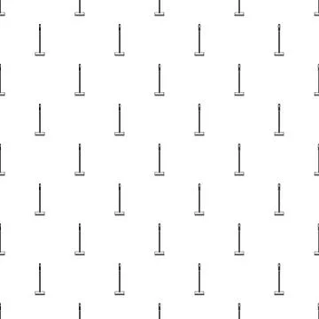 Sponge mop pattern seamless vector Stock Illustration