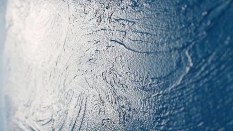 Sponge Painting Wall Stock Footage 79915396