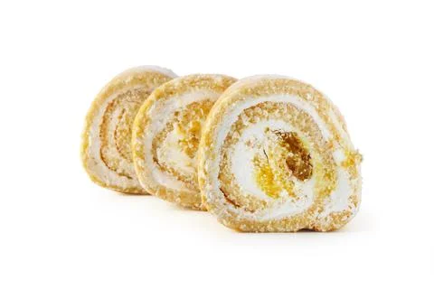 Sponge sweet rolls Stock Photos