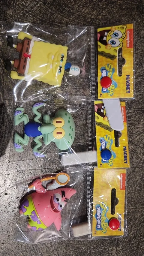 Spongebob Magnets Retailer Stock Footage 200979714