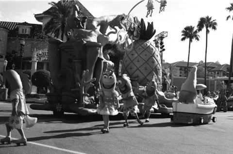 Spongebob, Parade Stock Photos