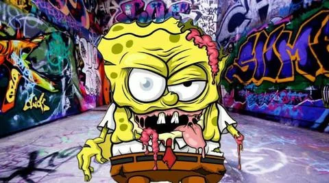 SpongeBob SquarePants Stock Illustration