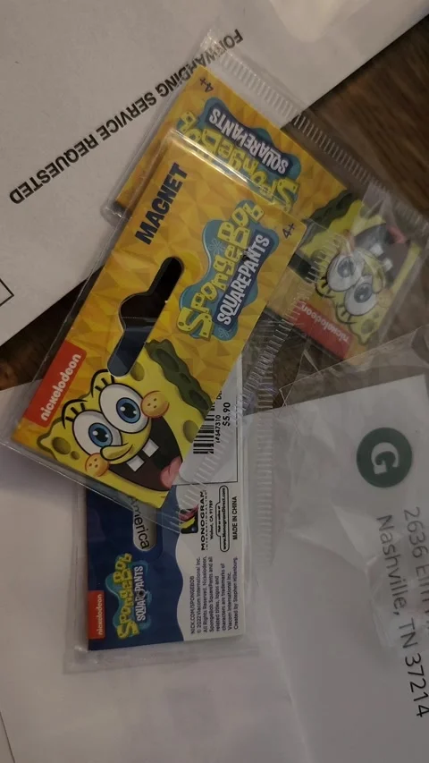 Spongebob Squarepants Magnets Stock Footage 200980284