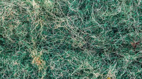 Spongy material on macro view Foto stock