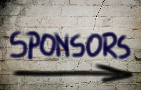Sponsors concept Stock Illustration