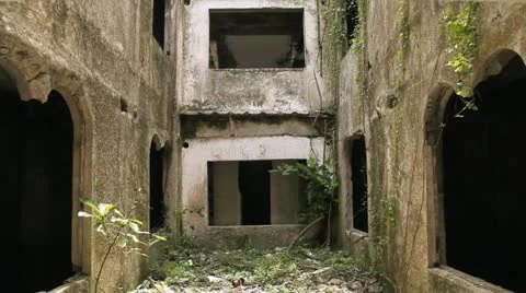 Spooky Building Stock Footage 11491109