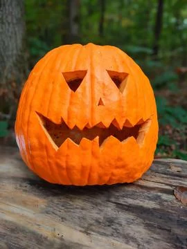 Spooky cute Pumpkin Foto stock