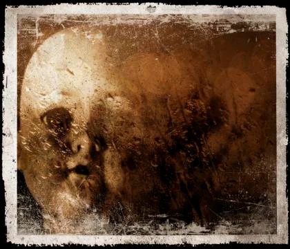 Spooky doll Stock Illustration