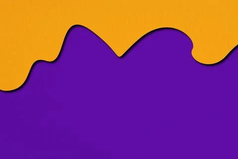 Spooky Drip Halloween Backdrop in Orange and Purple Stock Illustration