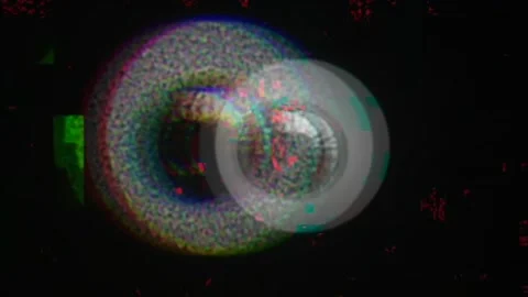 Spooky Eyes Loop: Animated Stare in the Dark Stock Footage 302476858