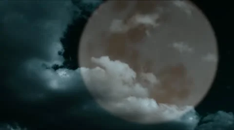 Spooky full moon 스톡 동영상 11875923