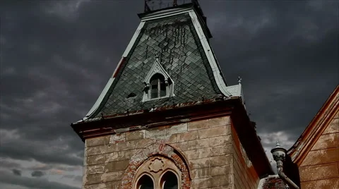 Spooky Garret Timelapse Stock Footage 46127247
