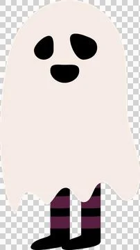 Spooky ghost halloween Stock Illustration