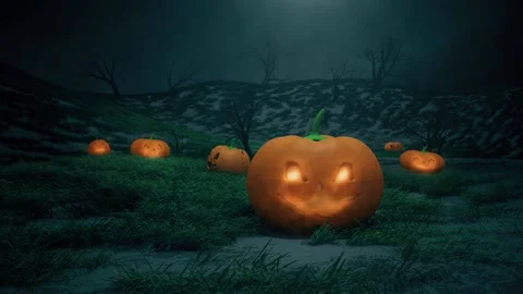 Spooky Halloween Background Stock Footage 116602310