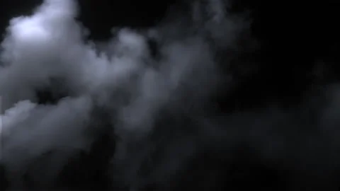 Halloween Scary Blue Smoke Fog, Stock Footage