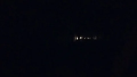 Spooky lights in the woods 스톡 동영상 90868341