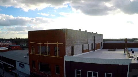 Spooky Old Renovation Stock Footage 73967550