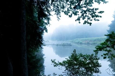 Spooky solitude Foto stock