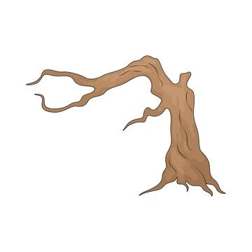 Spooky Tree illustration Stock Illustration