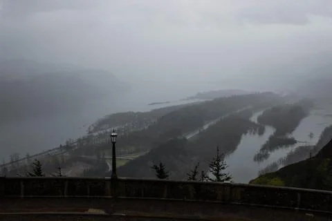 Spooky view Foto stock