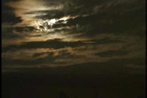 SpookyNiteSky-003-Timelapse-DV Stock Footage 233638