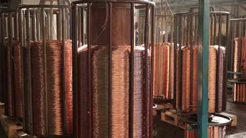 Spool handling, Coil weight, Spool capacity 動画素材 238779078