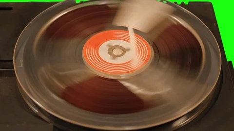 Spool to spool CU Tape run off end Stock Footage 73494710