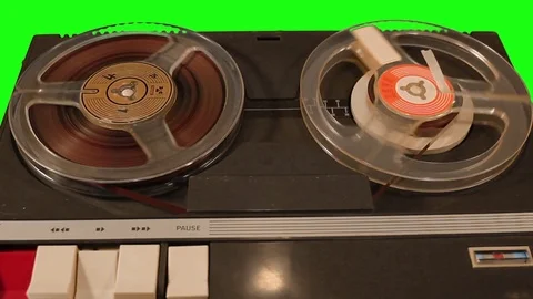 Spool to spool : REC Close Up Stock Footage 73493680