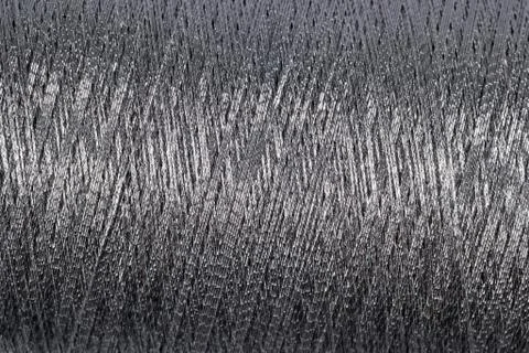 Spool of thread macro background Stock Photos