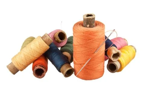 Spool of thread Foto stock