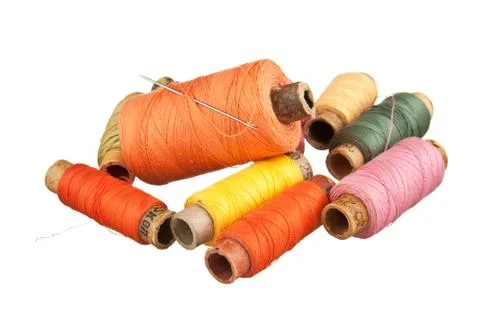 Spool of thread Stock Photos