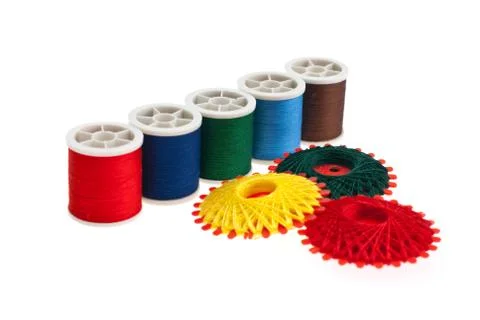 Spool of thread Stock Photos