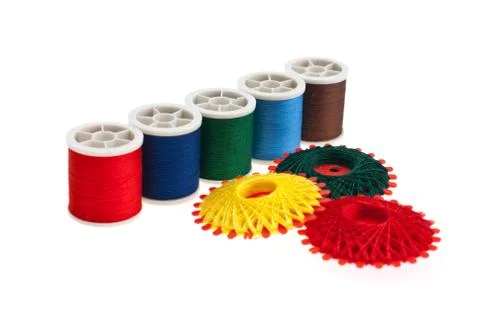 Spool of thread Stock Photos