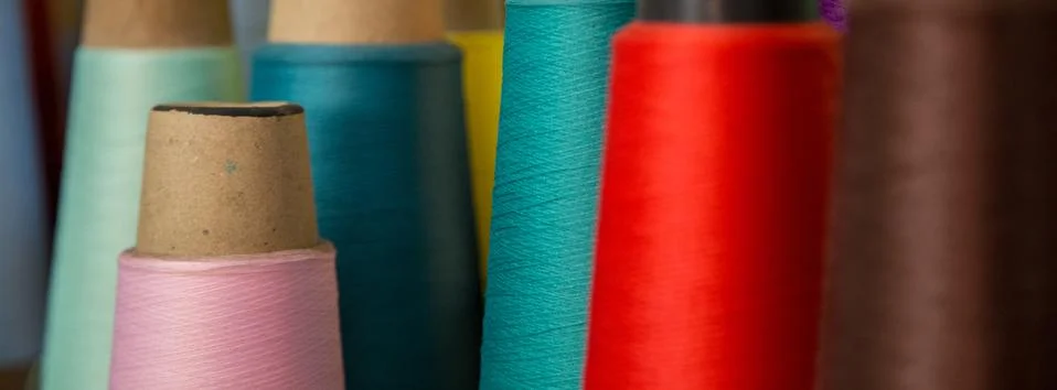 Spool of thread Foto stock