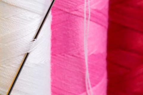 Spools of thread. Stock Photos