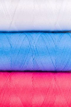Spools of thread. Stock Photos