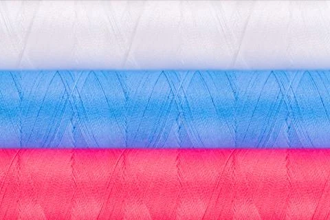 Spools of thread. Stock Photos