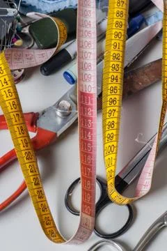 Spools of thread Stock-Fotos