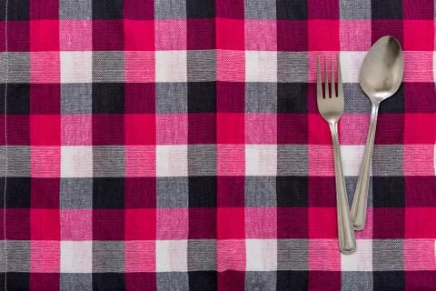 Spoon and Fork / Spoon and Fork Background Stock Photos