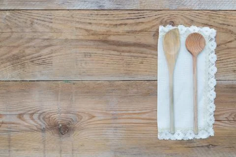 Spoon background Stock Photos