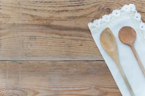 Spoon background Stock Photos