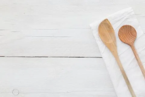 Spoon background Stock Photos