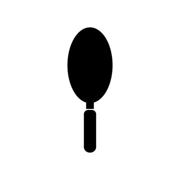 Spoon cement icon Stock Illustration