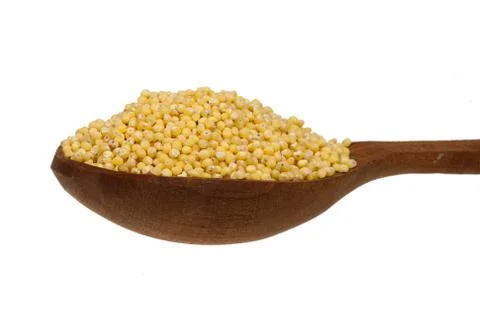 Spoon With Cereal Stock Photos