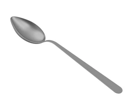 The spoon. Flatware 库存插图