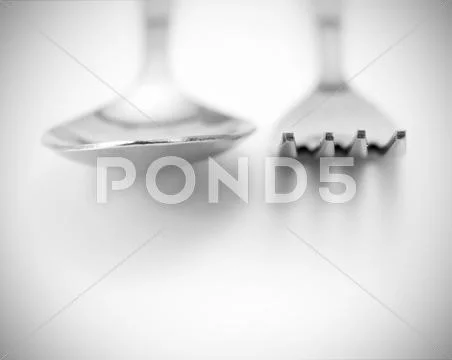Spoon fork Stock Photos
