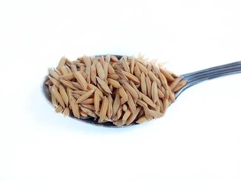 Spoon grains Stock Photos