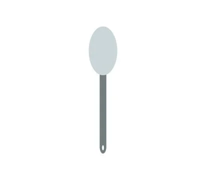 Spoon icon illustrated in vector on white background spoon icon illustrate... Stock Photos